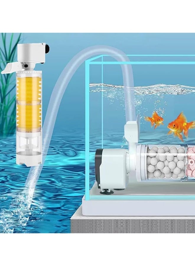 600 Internal Aquarium Filter with Built-in Water Pump 9W 1000L/H | Submersible Multifunctional Filter for Freshwater & Saltwater Fish Tanks - Image 2