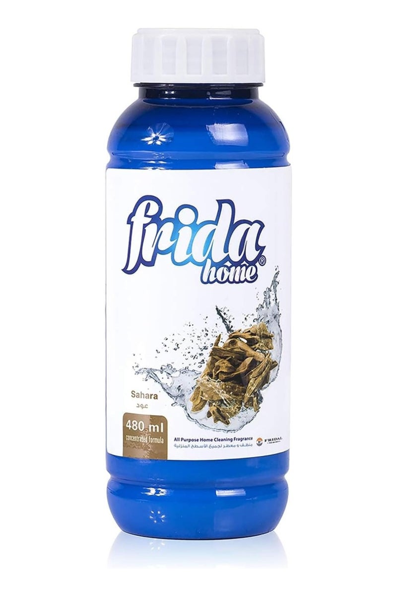 فريدا منظف ومعطر لجميع الأسطح المنزلية برائحة العود، 480 مل - Image 1