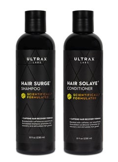 Hair Surge Shampoo and Hair Solaye Conditioner Bundle (8 fl oz) | Thickens Hair, Reduces Breakage, Promotes Growth, Strengthens Follicles | For Men and Women - pzsku/Z4229E0E9F27CB5594C14Z/45/_/1738070919/d9124567-cb1f-446f-8f73-2fab7239dff1