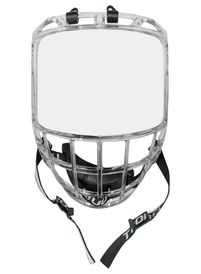 TronX S980 Senior Adult Hockey Clear Full Face Shield Visor Helmet Combo Anti-Scratch/Anti-Fog - Image 5