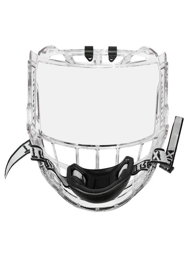 TronX S980 Senior Adult Hockey Clear Full Face Shield Visor Helmet Combo Anti-Scratch/Anti-Fog - Image 4