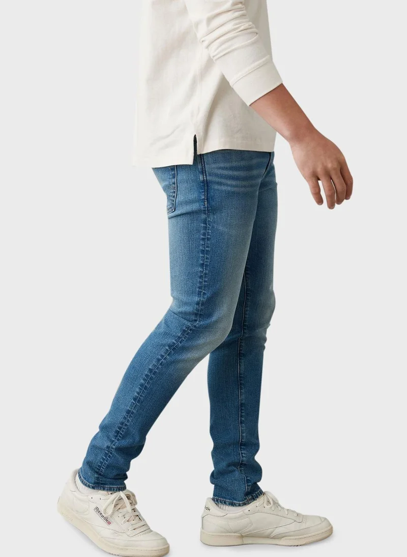 امريكان ايجل Mid Wash Skinny Fit Jeans