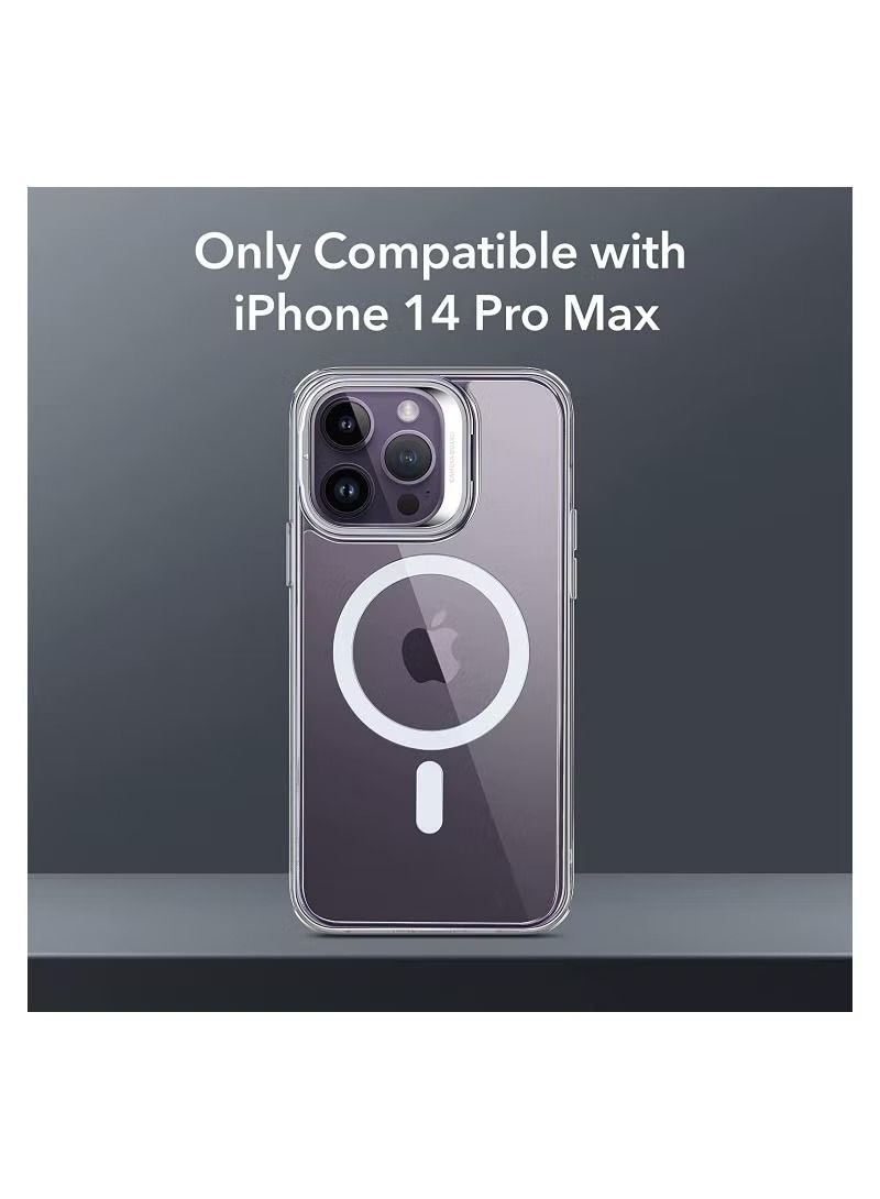 إيف جراب مسند كلاسيكي ESR مع HaloLock متوافق مع iPhone 14 Pro Max جراب MagSafe متوافق مع حامل حماية من الدرجة العسكرية مدمج في حلقة الكاميرا شفاف - Image 3