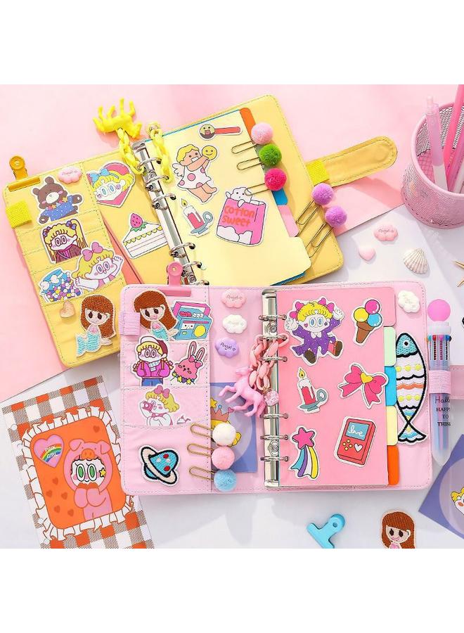Bluejw Hand Account Book Suit Gift Box Hand Account Material Gift Bag Full Set Of Tools Cute Girl Heart Loose-leaf Hand Account Notebook  - Image 2