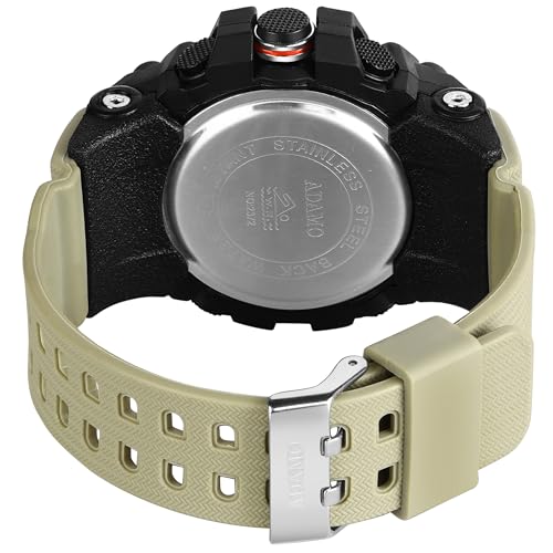 ADAMO Multifunctional Sports & Military Analog-Digital Khaki Dial Men's & Boy's Watch 342NHR02 - Image 5