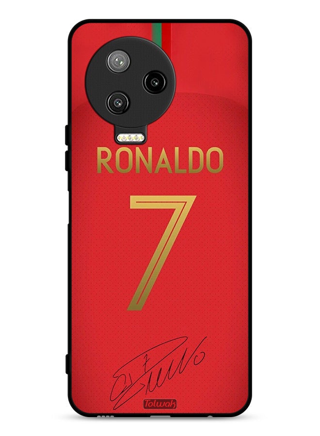 Tolwak Infinix Note 12 Pro 4G Protective Case Cover Ronaldo 7 - Image 1