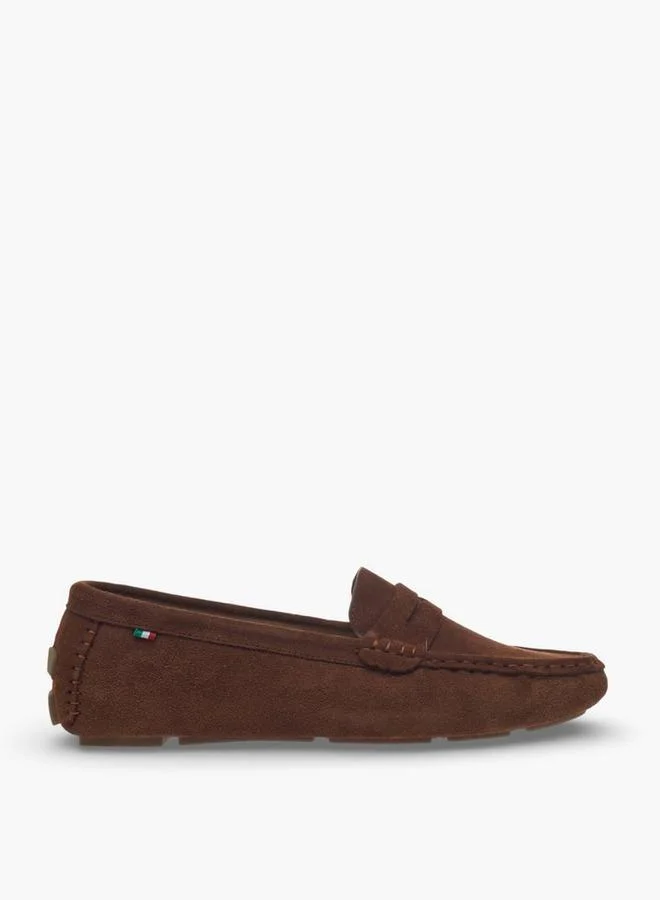 Renzo Ruganni BROWN Women Slip-On Loafers for Women | Best Price UAE