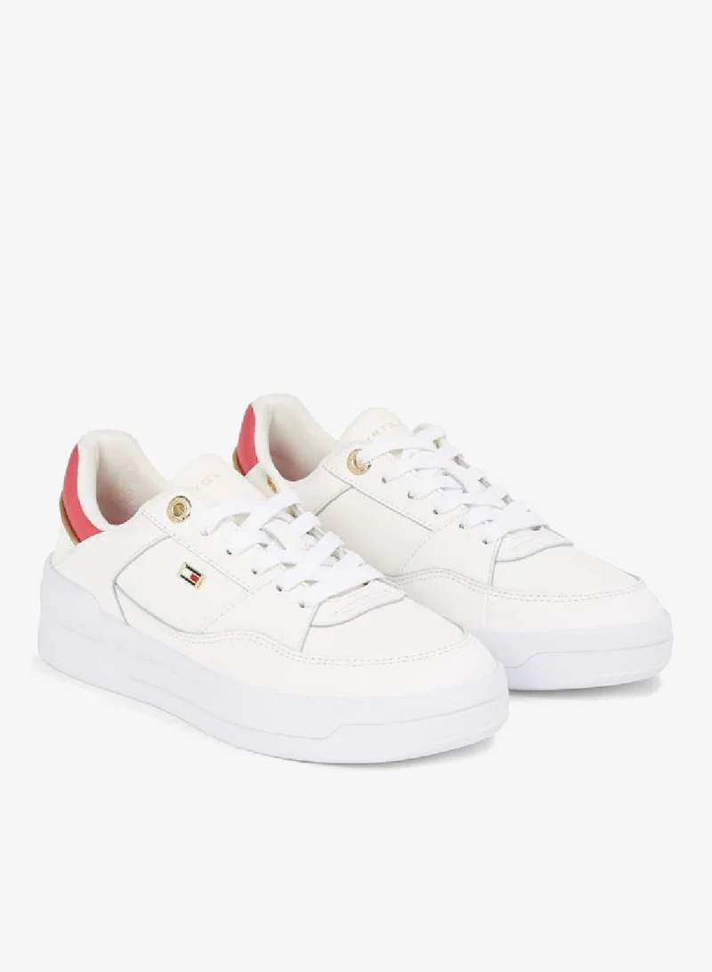 TOMMY HILFIGER Enamel Flag Basketball Sneakers