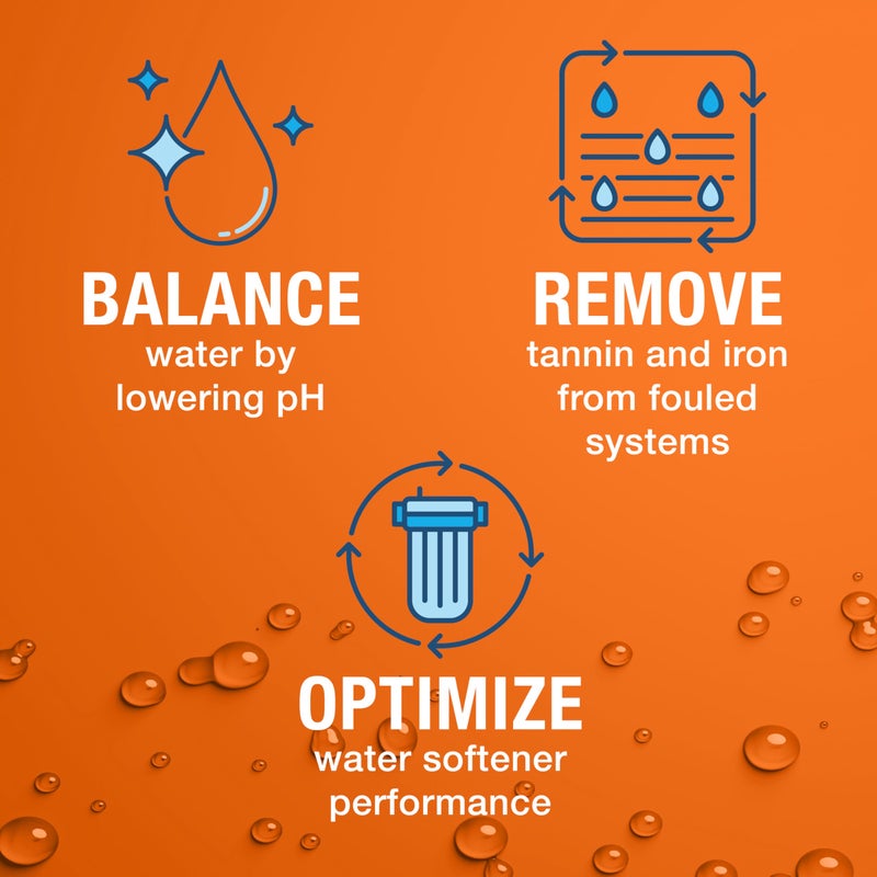 Pro Products Ban-T Alkaline Water Neutralizer and Cleaner â€“ Water Softener Tannin and Iron Removal Cleaner - Removes Hard Water Deposits, Lime Scale, Iron Staining â€“ Restores Water Softener Efficiency - Image 5