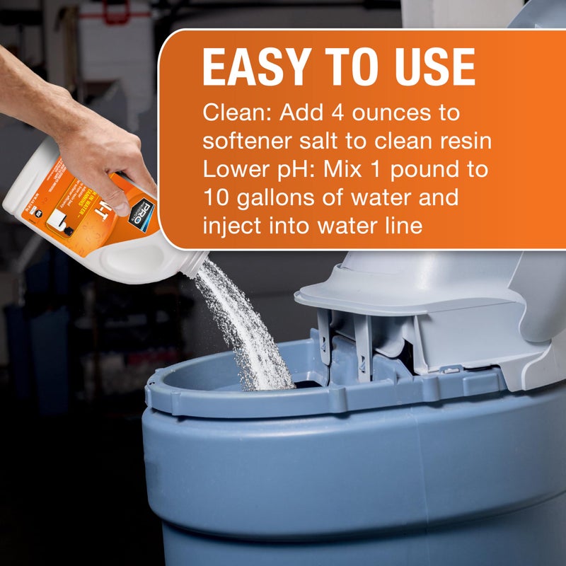 Pro Products Ban-T Alkaline Water Neutralizer and Cleaner â€“ Water Softener Tannin and Iron Removal Cleaner - Removes Hard Water Deposits, Lime Scale, Iron Staining â€“ Restores Water Softener Efficiency - Image 4