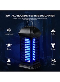 Gogoya Powerful Electric Mosquito Zapper - Eliminate Insects with Ease,Black  - Image 2