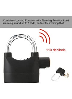 Cheet enterprise Cheet enterprise Security Alarm Lock Anti Theft System Security Pad Lock with Smart Alarm Lock Siren Motion Sensor for Home Office Cycle  - Image 3