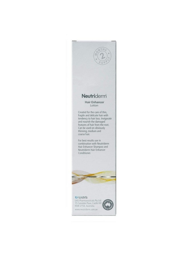 Neutriderm Hair Enhancer Lotion Restores Revitalizes & Thickens Dry Weak & Damaged Strands Nourishing Volumizing Hair Lotion Treatment For Men & Women 250Ml (8.45 Fl Oz) - Image 5