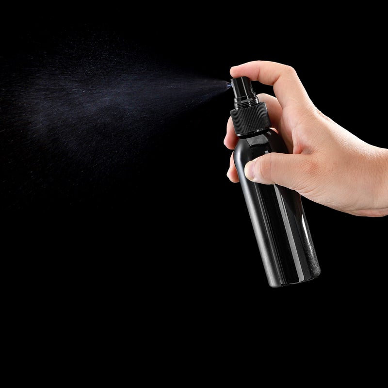 Topzea 30 Pack Black Empty Spray Bottles  4Oz Plastic Fine Mist Spraying Bottles Small Refillable Sprayer Liquid Containers Portable Misters With Cap Travel Bottle For Perfume  Cleaning  Essential Oil - Image 3