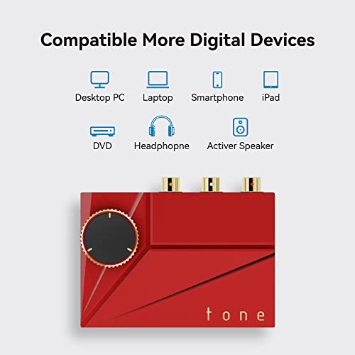Khadas Tone2 Pro | Desktop Digital Analog Converter - Headphone Amplifier with USB-C Inputs: 3.5mm Unbalanced / 4.4mm Balanced / RCA - MQA DECODER - Image 5