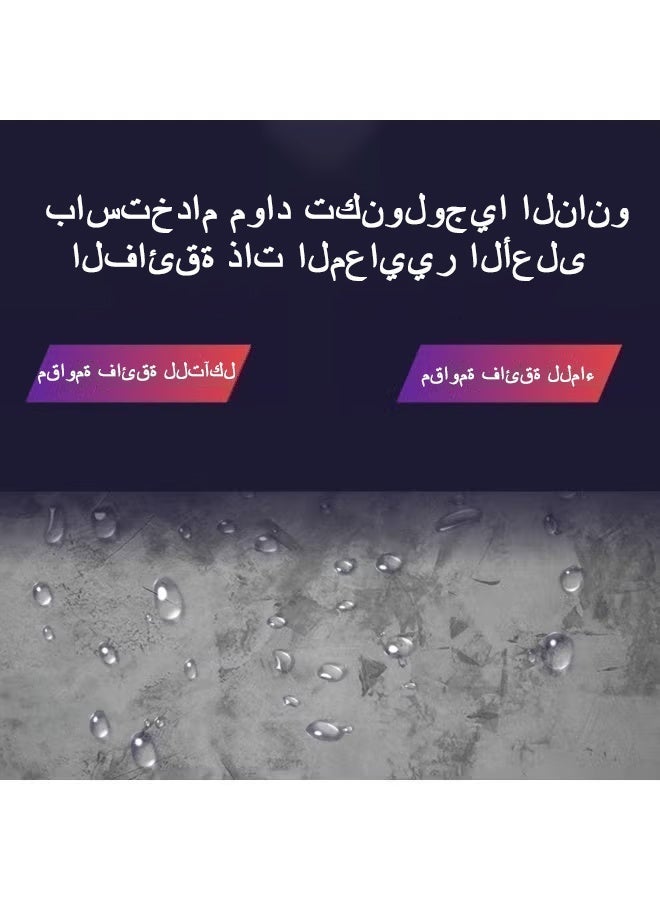 Signature Gray Gaming Mousepad – Waterproof, Large Extended, Non-Slip, Precision Surface, Durable Design for Gamers - view 2