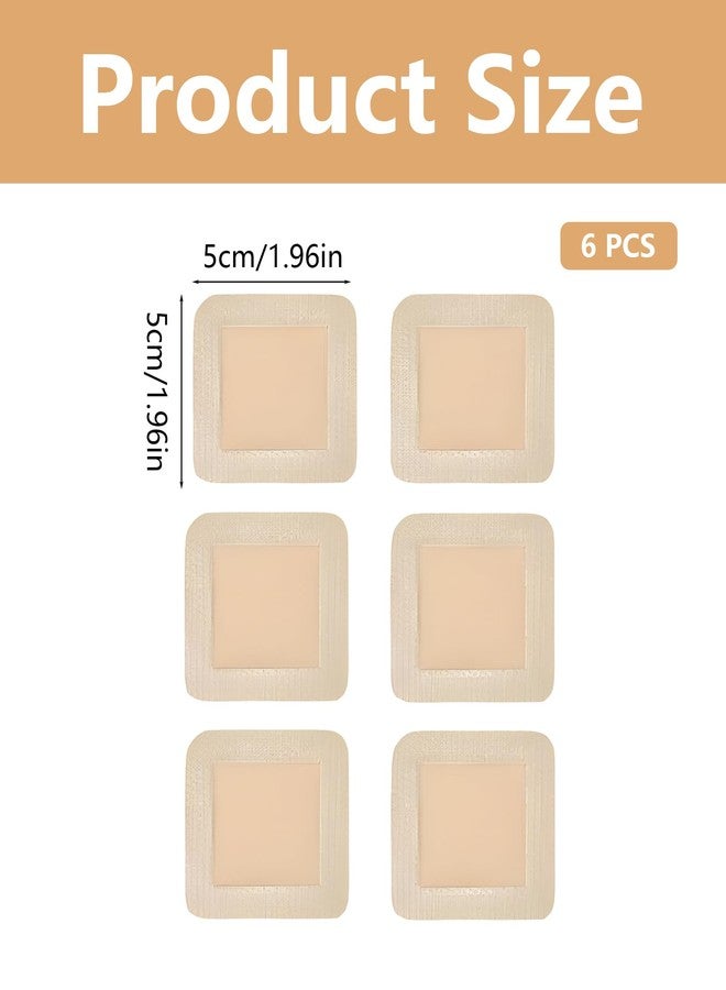 BdelrinQue 6PCS Hydrocolloid Bandage, Waterproof Dressing After Surgery for Bed Sore Care and Emergency Wound Dressing, Skin-Friendly and Gentle for Sensitive Skin, Home First Aid Essential - Image 2