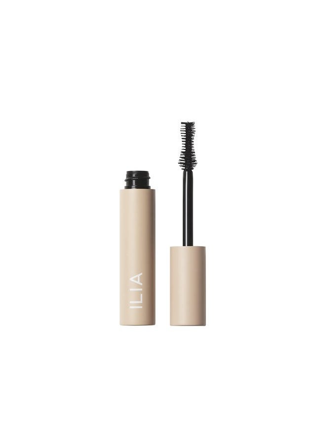 ILIA Fullest Volumizing Mascara | Non-Toxic, Vegan, Cruelty-Free, Smudge + Flake-Free, Safe For Sensitive Eyes, For Fuller, Thicker, & Healthier Lashes (Full Size, 0.32 fl oz | 9.5 ml)  - Image 1