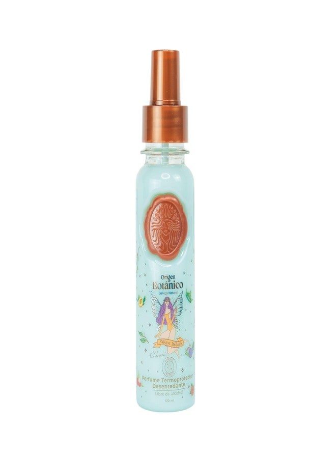 عطر أوريجن بوتانيكو الحراري للشعر، كحول الخطيئة، مضاد للتجعد، مزيل للعرق، حماية من الشمس، كون فيروموناس، أروما ريتوال دي تينتاسيون جازمين وفانيلا 120 مل. كل نوع من الشعر. - Image 1