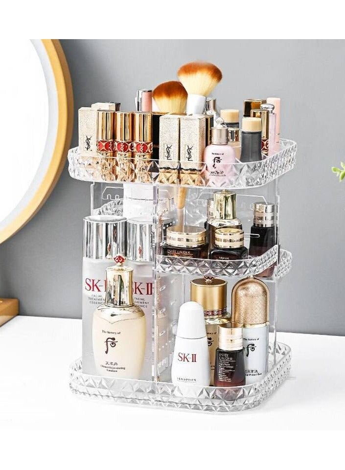 360° rotating acrylic makeup organizer – organizing has become more elegant and easier AB - Image 3