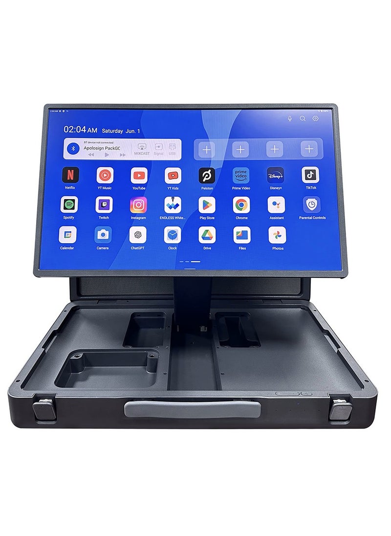 Generic - 27 inch Smart Touch Screen with Remote Control, Horizontal and Vertical View, Android 12, 128GB ROM, 8GB RAM, Briefcase Smart Screen - Image 1