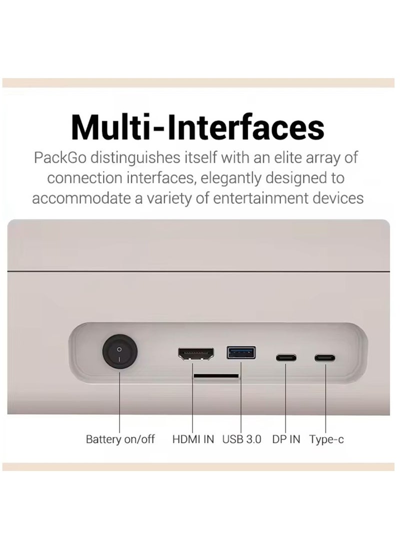 Generic - 27 inch Smart Touch Screen with Remote Control, Horizontal and Vertical View, Android 12, 128GB ROM, 8GB RAM, Briefcase Smart Screen - Image 1