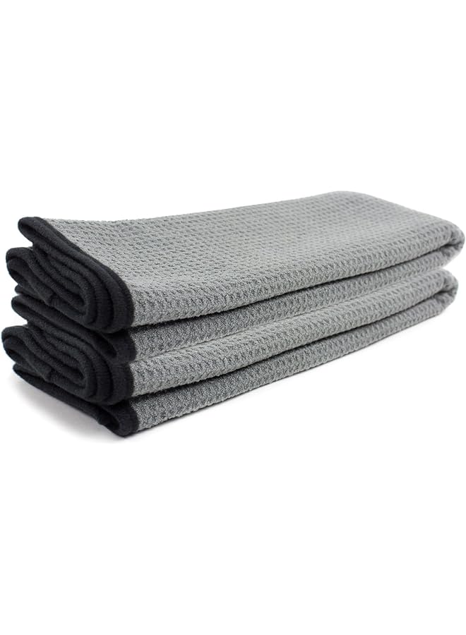 Zwipes Auto 879-2 Professional Microfiber Waffle Drying Towel, 25 in. x 36 in, 2-Pack - Image 1