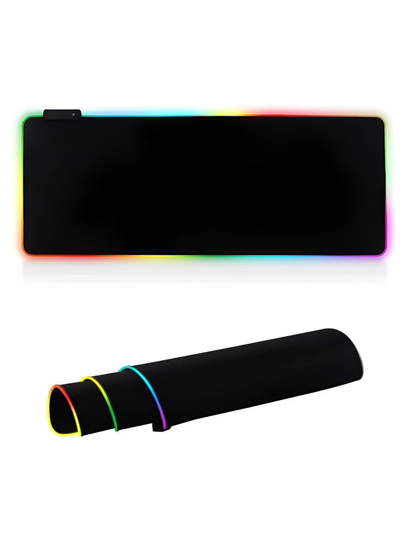 LED Light Mouse Pad - Model LED-01 - Large Size 800*300*4mm - Waterproof - 7 RGB Colors - Image 1
