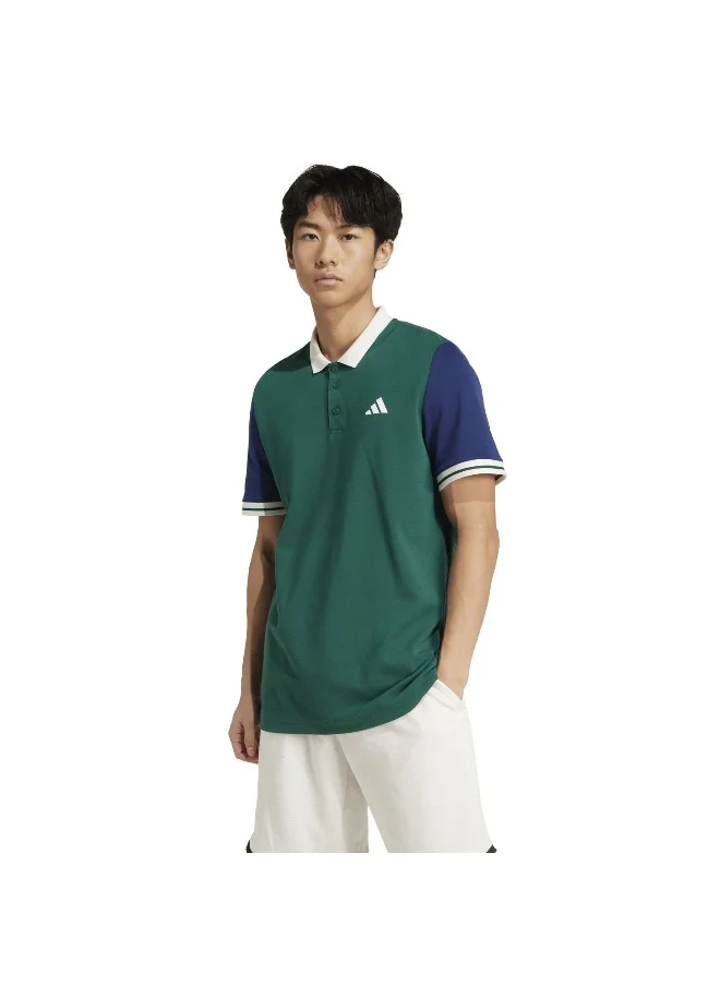 اديداس adidas heritage tennis men polo t-shirt
