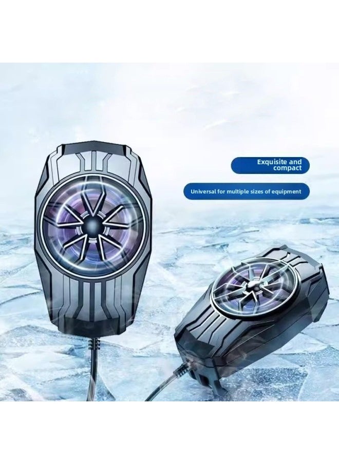 Generic 2025 Summer Mobile Phone Magnetic Radiator Semiconductor Refrigeration Super Cooling Mobile Phone Universal Radiator-Color:Plug-in Air-cooled Wired Radiator [basic Model]  - Image 1