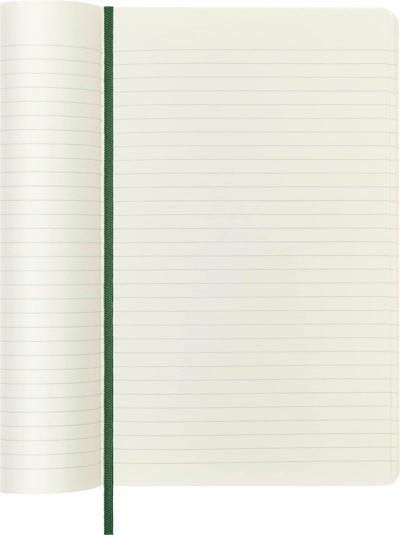 Moleskine Classic Notebook, Soft Cover, Large (5" x 8.25") Ruled/Lined, Myrtle Green, 192 Pages - Image 4