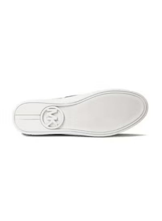 Michael Kors Women’s Monogram Logo Trainer – Grey Platform Sneakers, Size 11 - Image 4