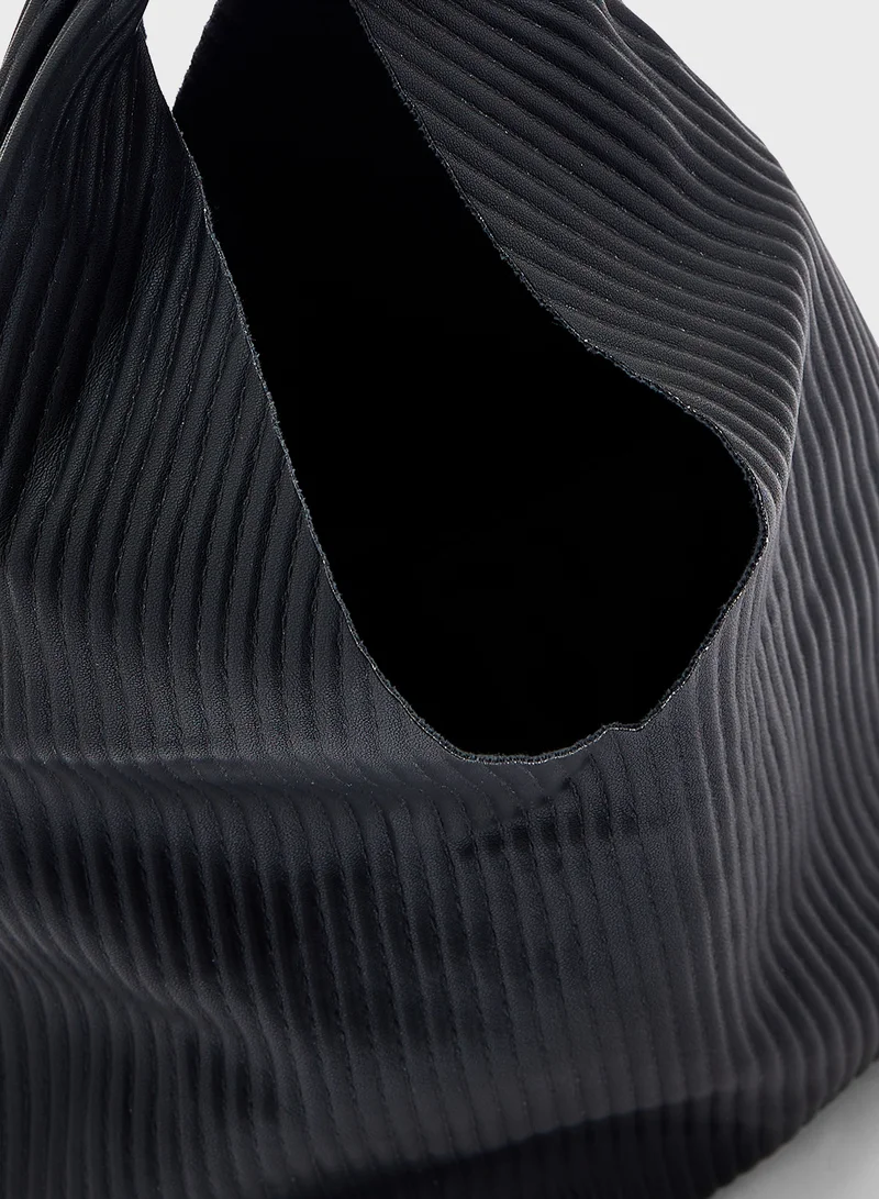 Ginger Pleated Hobo Bag