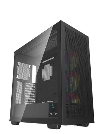 Morpheus Full Tower ATX+ PC Case, Tempered Glass Side Panel, Up to 420mm Radiator, Real-time Digital Display, 1* 420mm ARGB Fan, 4* USB 3.0 / 1* USB Type-C, Black | R-MORPHEUS-BKAPA1-G-1 - pzsku/Z422C07F20C8AD06AA342Z/45/_/1727454414/4b9d72b3-f0b0-4bb2-9df2-986126a97e83
