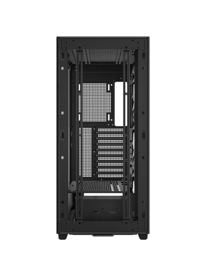 Morpheus Full Tower ATX+ PC Case, Tempered Glass Side Panel, Up to 420mm Radiator, Real-time Digital Display, 1* 420mm ARGB Fan, 4* USB 3.0 / 1* USB Type-C, Black | R-MORPHEUS-BKAPA1-G-1