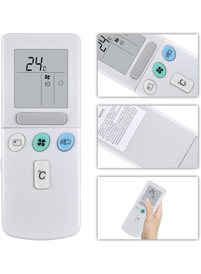 إيروريكس جهاز تحكم عن بعد بديل Rar 3U لمكيف هواء هيتاشي Rar 52P2 Rar 2A1 Rar 52P1 Rar 3U4 Rar 2A1 Rar 2P2 Ras 80Yha Rar2P2 - Image 4