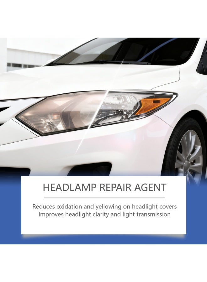 RAYHONG Car Headlight Care Spray - Cleans yellowed surfaces, enhances light transmission, easy-to-use spray - Image 3