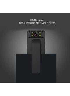 QAWACHH QAWACHH Hd Video Recorder Rotatable Lens Back Clip Camera Infrared Night Vision  - Image 5