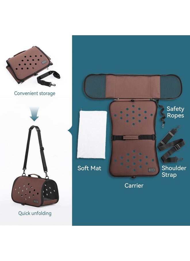 Petsfit Petsfit 16 X 9 X 9 Inches Rabbit Carrier, Portable Bunny Carrier with Ventilation Holes, Guinea Pig Carrier for Small Animals, Chinchilla, Hedgehog, Squirrel  - Image 4