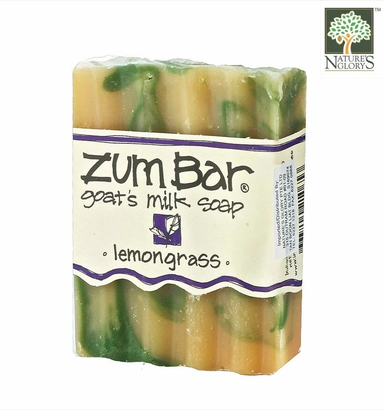 ZUM Lemongrass Goat's Milk Soap 30grams - Image 1