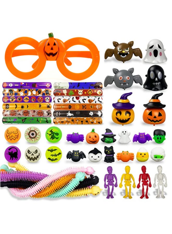 Loquat Cross Border  Pinch Music Children Cartoon Pumpkin Bat Spider Small Gloo Party Exchange Stationery Blind Box-Color:XT-15 - Image 1