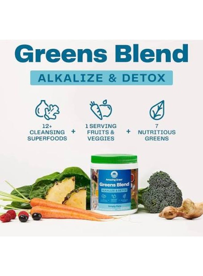 Amazing Grass, Green Blend, Alkalize & Detox 240 g - Image 4
