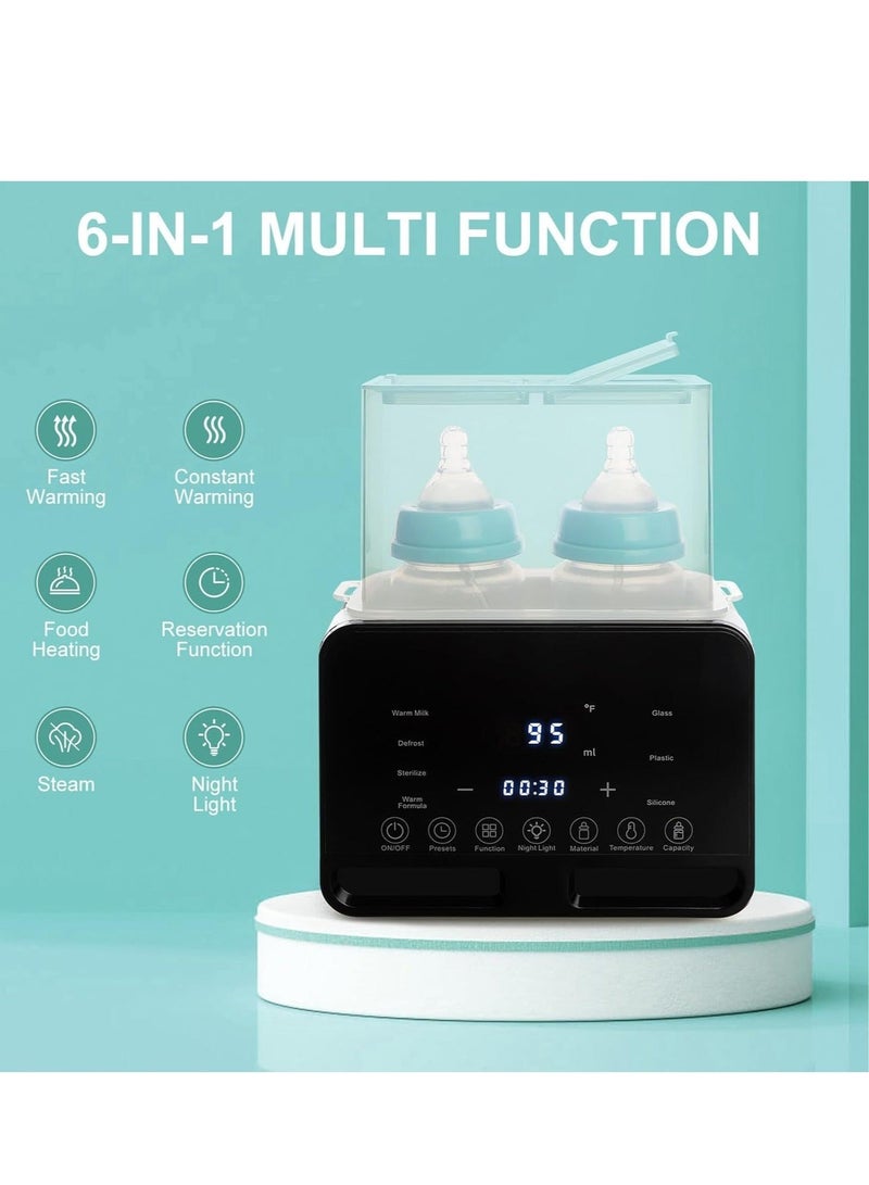 Baby Bottle Warmer, Baby Food Heater，for Breastmilk and Formula with Timer - Image 4
