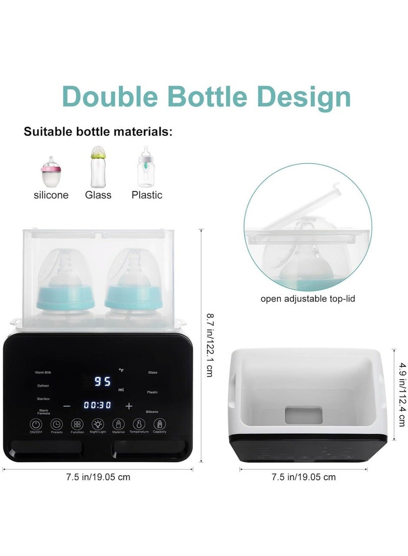Baby Bottle Warmer, Baby Food Heater，for Breastmilk and Formula with Timer - Image 3