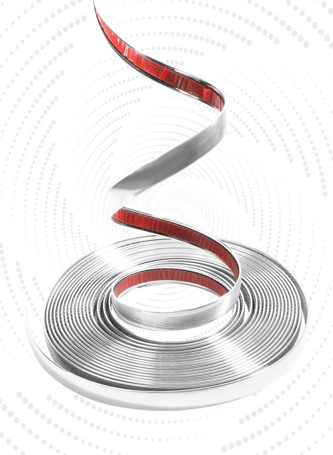 UBOG 25FT Chrome Trim,Chrome Trim Molding,Car Accessories Chromes Strips for Cars,Body Side Molding Trim,Chromes Trim Tape,1/2" Automotive Trim Molding for Used on Car Bumpers,Sides,Door,Roofs - Image 3