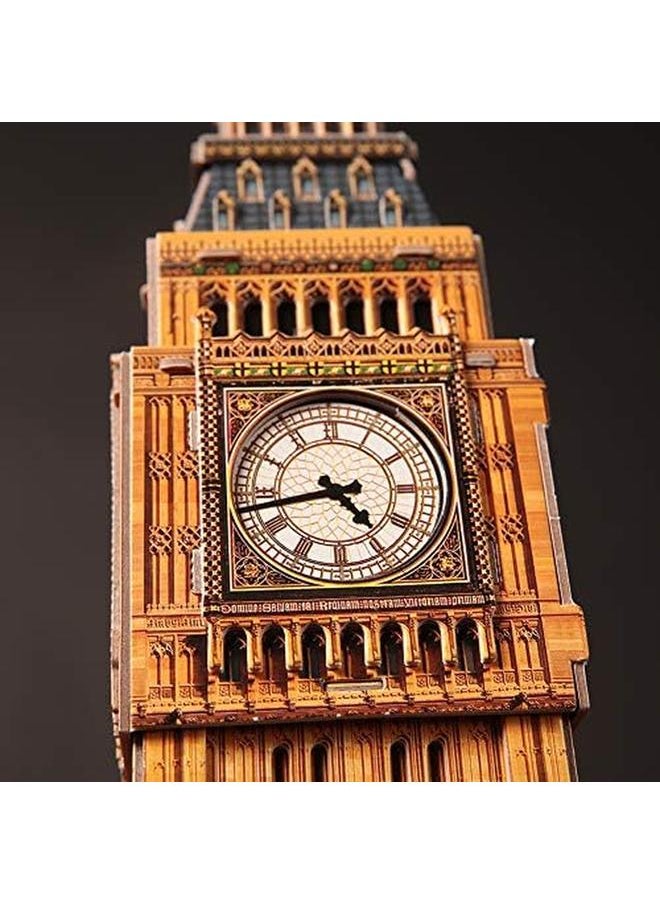 CubicFun - 3D Puzzles For Kids London Big Ben Architecture Building Model Kit Uk Souvenir Gift For Adults And Kids Papercraft Construction Model 44 Pieces - Image 1