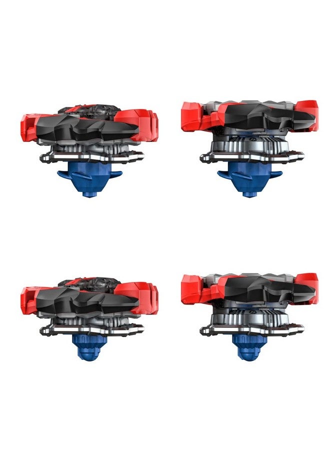 بي بليد لعبة بيرست كواد درايف سيكلون روكتافور ار7 - نوع التحمل/الدفاع - مجموعة ألعاب بي بليد سبيننج توب للمبتدئين، لعبة بي بليد باتلينج مع قاذف للأطفال بعمر 8 سنوات فما فوق، بي بليد الأصلي من هاسبرو - Image 5