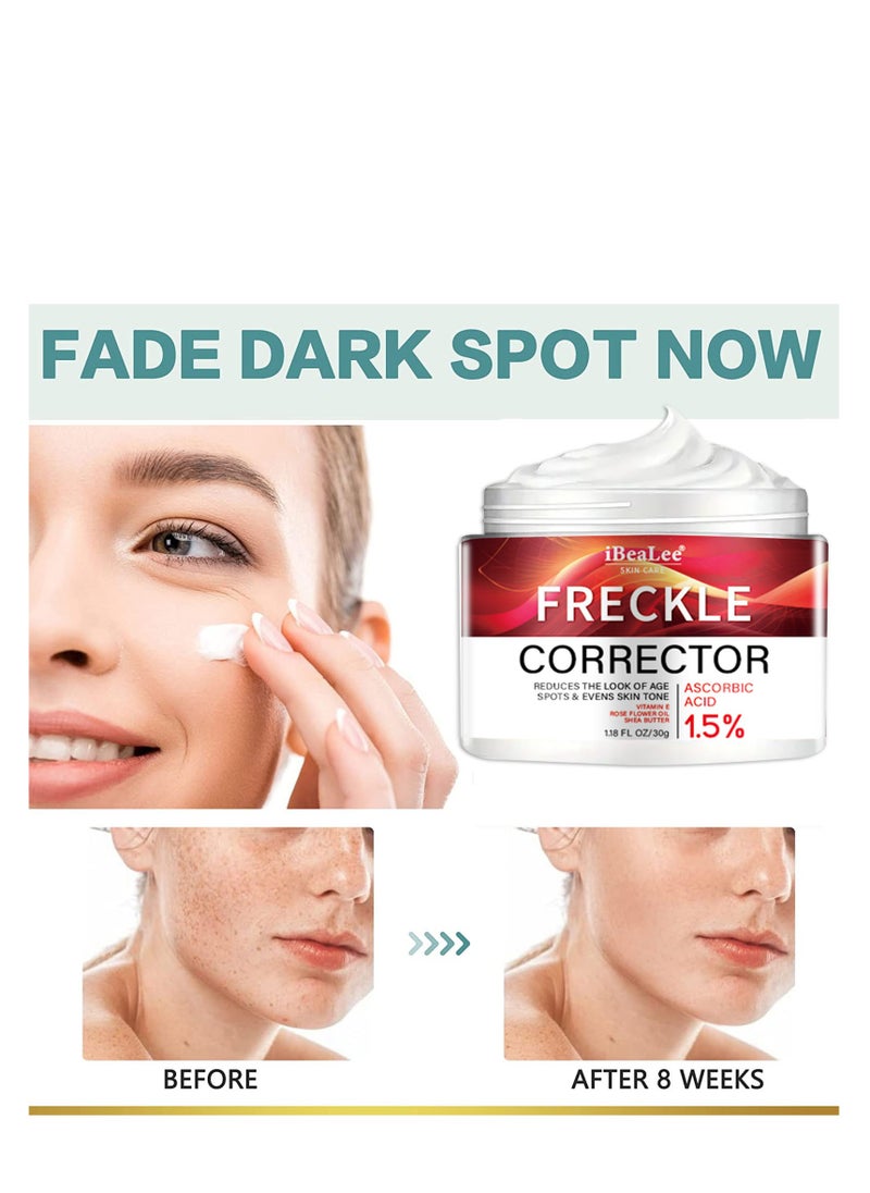 iBealee - Dark Spot Remover for Face, Dark Spot Corrector, Anti Wrinkle Face Cream, Moisturizing and Anti Blemish Spot Cream, Dark Spot Remover for Body 30g - Image 1