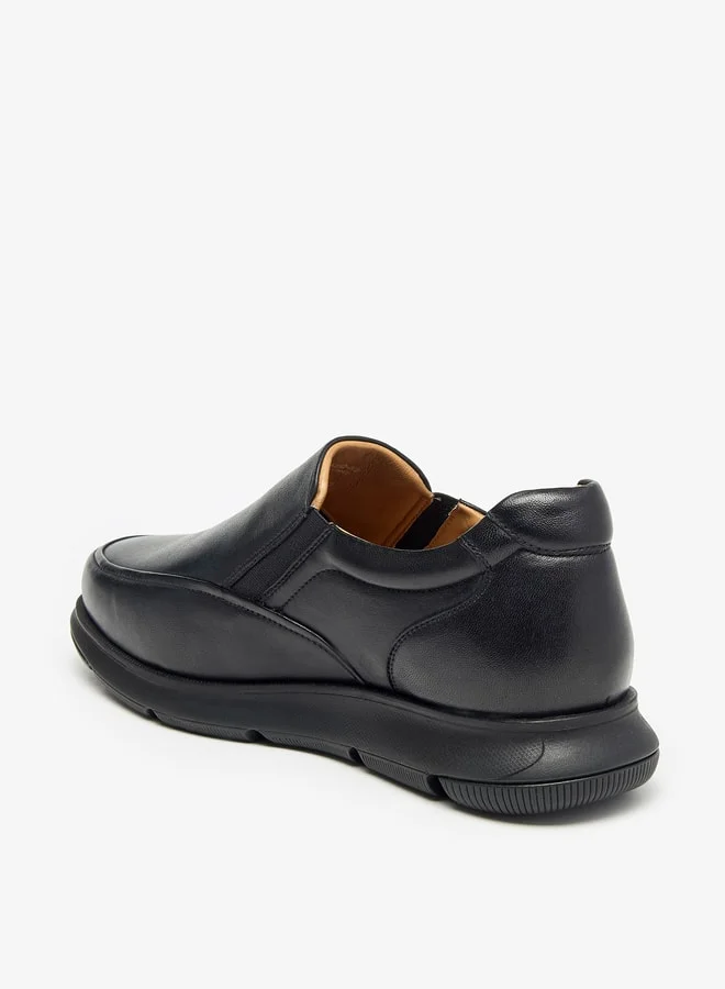 لو كونفورت Solid Slip-On Loafers