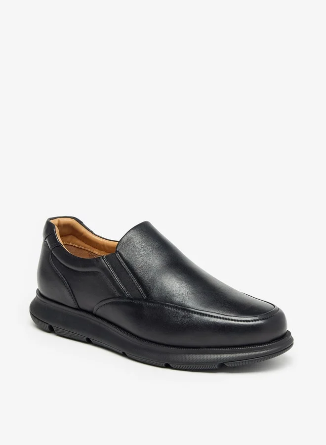 لو كونفورت Solid Slip-On Loafers